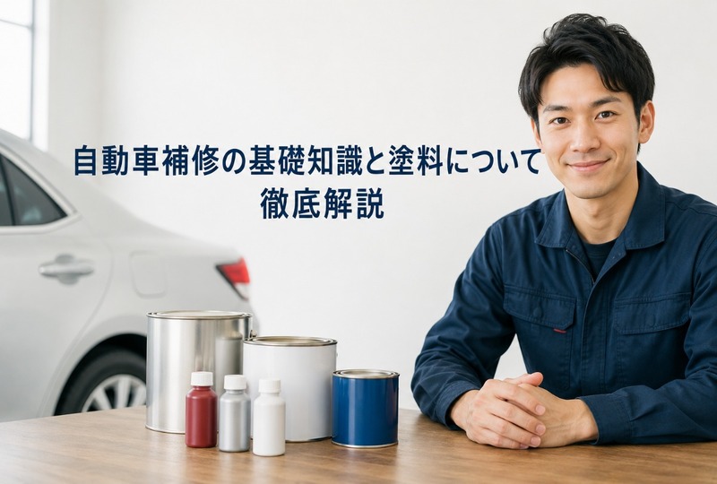 画像314：自動車補修の基礎知識と塗料について徹底解説